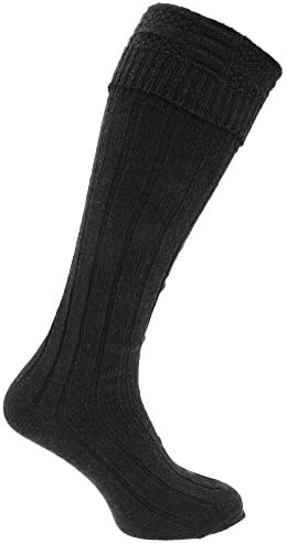 Erkek İskoç Highland Giyim Yün Kilt Hortum Çorap (1 Çift)