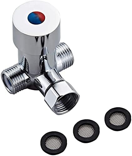 hello ıbear Su Sıcaklık Mikser karıştırma vanası Sıcak Soğuk Su için Otomatik Sensör Fotoselli banyo lavabo musluğu