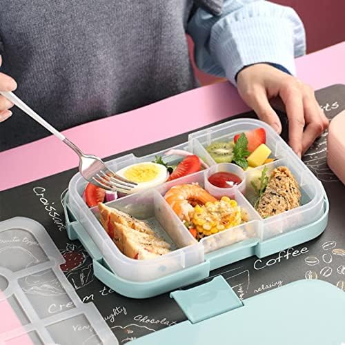 Bento Çocuk Öğle Yemeği Kutusu, İdeal Porsiyon Boyutlarına Sahip Sızdırmaz Yemek Kutusu, BPA İçermeyen, Bulaşık Makinesinde