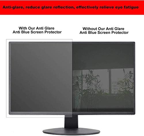 MUBUY Anti mavi ışık Parlama Önleyici Monitör Ekran Koruyucu Tasarımı Diyagonal 22 İnç 16:10 Dell, HP, Acer, ViewSonic, ASUS,