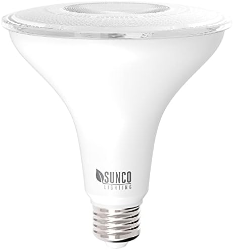 Sunco Aydınlatma Dış Mekan LED Taşkın Işık, Su geçirmez PAR38 LED Ampul, Kısılabilir, 100W Eşdeğer 13W, Dış, Islak Dereceli,
