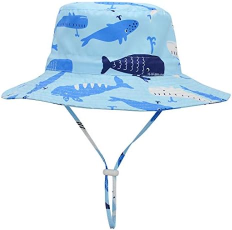 Bebek güneş şapkası Yürüyor Bebek Yaz UPF 50 + Yüzmek plaj şapkaları Kızlar Geniş Ağız Kova Şapka Ayarlanabilir Sunhat