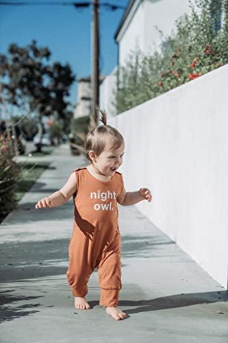 Denver James tarafından Onesie Romper / Yumuşak Pamuk 5 Düğme Yapış Kapatma için Erkek Kız Bebek Yenidoğan Bebek Yürüyor /