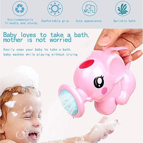 Bebek Fil Banyo Oyuncakları, Sprey Su Bebek Banyo Oyuncak, Sulama Can Bebek Çocuk Banyo Oyuncakları Plaj Oyuncakları, küvet