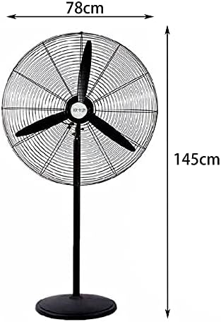 ZDFS 22 İnç Ayaklı Ayaklı Fan, Endüstriyel, Ticari, Konut, Sera Kullanımı için Yüksek Hızlı, Ağır Hizmet Tipi Metal,