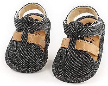 Unisex Bebek Erkek Kız Yaz Sandalet Flats Premium Yumuşak Kauçuk Taban Kaymaz Beşik Toddler Nefes Ilk Yürüteç Plaj Ayakkabı