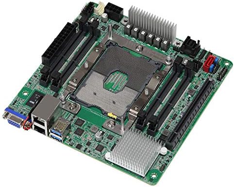 ASRock Raf Mini-ITX Sunucu Anakart LGA3647 Intel C621 ile 2 x M. 2 Modeli EPC621D4I-2M