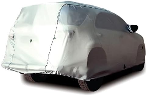 Acura MDX için Siyah Boru ile TPH Fırtına Geçirmez Gümüş Serisi Özelleştirilmiş fit Açık Gümüş Araba Kapak