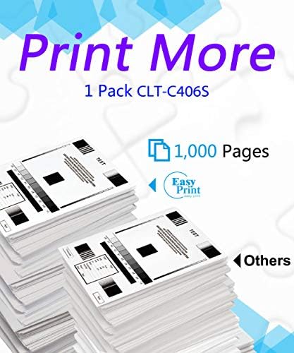 EasyPrint Uyumlu Toner Kartuşu samsung için yedek 406 S CLT-406S CLT-C406S CLT406S için Kullanılan CLP-365W CLP-366W CLX-3303FW