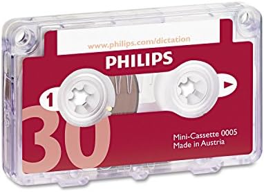 Philipspch Ses ve Dikte Mini Kaset, 30 Dakika (15 X 2), 10 / Paket