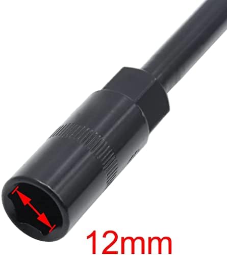 EuısdanAA 10mm 12mm 14mm Hex Soket Y Şekli Kolu Araba Anahtarı Anahtarı Tamir Aracı Siyah (10mm 12mm 14mm Altıgen En forma