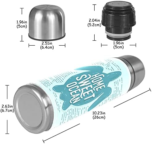 Seyahat için Yalıtımlı Su Sürahisi - Plastik Bardak ile 1L vakumlu şişe-Yürüyüş Balıkçılığı için Paslanmaz Çelik Su Şişesi