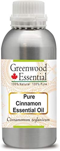 Greenwood Uçucu Saf Tarçın uçucu Yağ (Cinnamomum zeylanicum) 100 % Doğal Terapötik Sınıf Buhar Damıtılmış 1250 ml (42.2 oz)