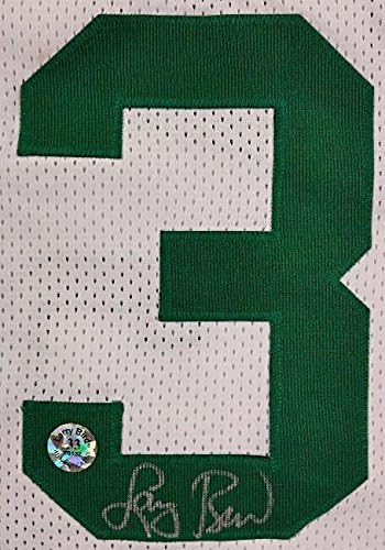 LARRY BİRD İmzalı Celtics Beyaz Forma Celtics + KUŞ HOLOGRAMI