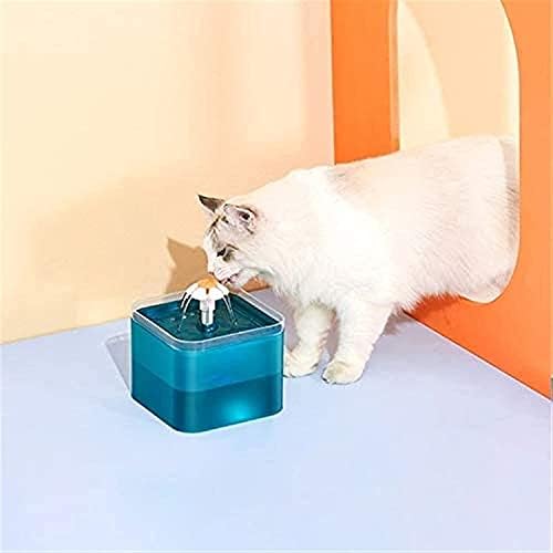 Kedi su kasesi Pet Su Sebili, Otomatik Pet Su Çeşmesi Köpek Su Sebili, Su Kalitesini Yumuşatmak için Dörtlü Arıtma Sistemi,