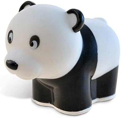 DolliBu Panda Banyo Buddy Squirter-Yüzen Panda Ayı Kauçuk Banyo Oyuncak, eğlenceli Su Fışkırtma Bathtime Bebekler İçin Oynamak