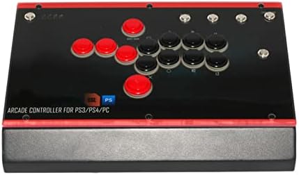 SHENQİNG KSS-PS Tam Düğme HİTBOX Arcade Dövüş Oyunu Joystick PS4 / PS3 / PC Kablolu USB Oyunu