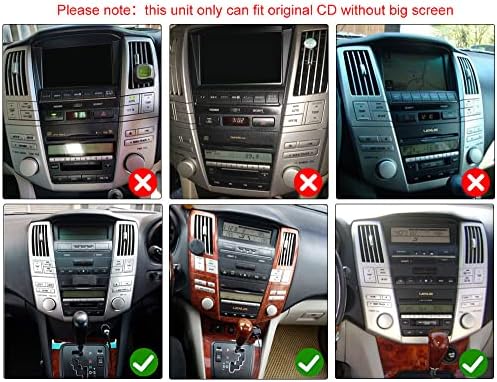 NoMİ Android 10.0 Araba Stereo 2 Din Radyo Lexus RX-300 2003-2009 için GPS Navigasyon 9in Dokunmatik MP5 Multimedya Oynatıcı