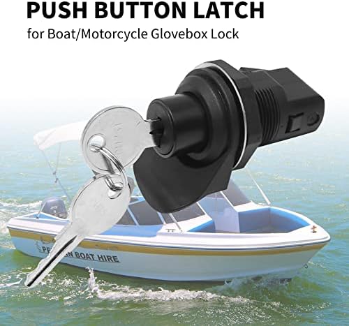 Tekne Motosiklet için Push Button Mandalı Torpido Gözü Mandalı Değiştirmeleri