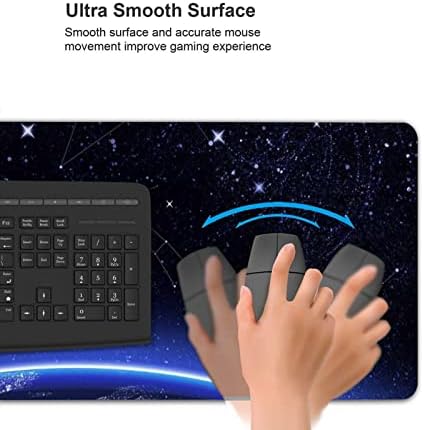 InYYnI Mavi Takımyıldızı Galaxy Mousepad oyun matı oyun matı Mouse pad Desen Özelleştirilebilir