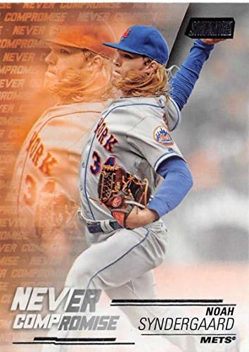 2018 Topps Stadyum Kulübü Beyzbol Asla Ödün Vermez NC-NS Noah Syndergaard New York Mets MLB Ticaret Kartı