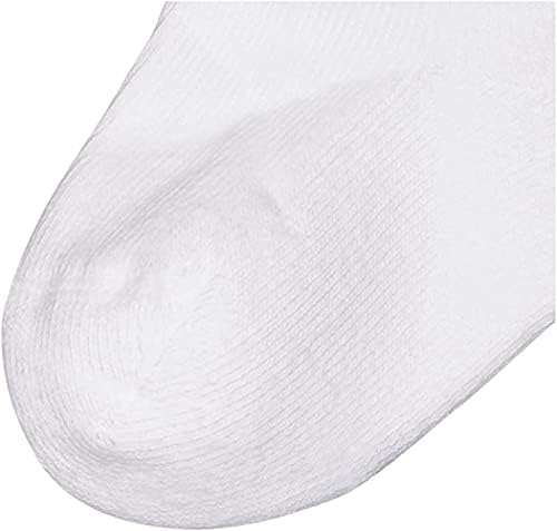 Jefferies Socks, Llc Unisex-bebek Yenidoğan Altı Paket Dikişsiz Spor Yarım Yastık Düşük Kesim Çorap