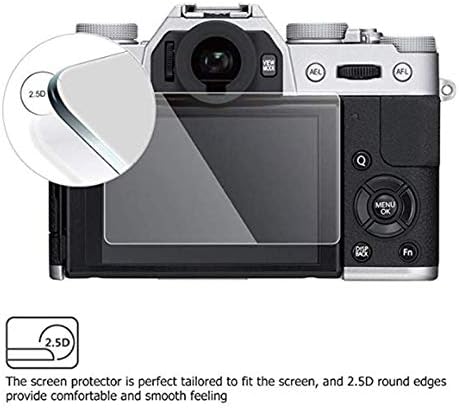 Crystal Clear Temperli Cam Ekran Koruyucu ıçin Fujifilm X-T30, [2 paketi] Ekran Koruyucu Film Cam Fujifilm ıçin X-T100 X-T20