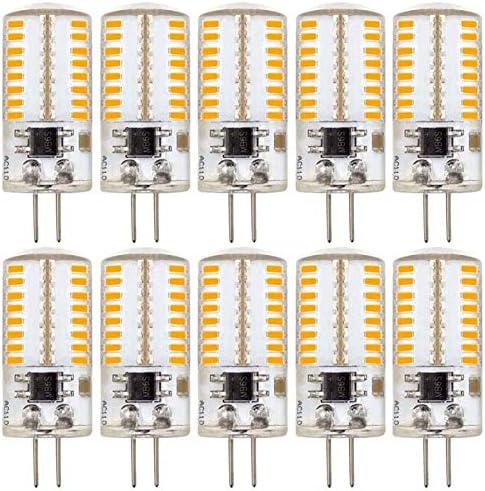 G4 LED Ampul Bin-pin LED Ampul 3W (20W 30W Halojen Eşdeğeri) 110V-130V Sıcak Beyaz 3000K (Düşük Voltajda 12V Kullanılamaz)