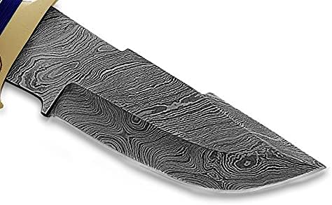 Kartal göz Özel El Yapımı av bıçağı Şam Çelik hayatta kalma bıçağı EDC 10 Genel Tam Tang Sabit Bıçak Keskin Bıçaklar Kemik