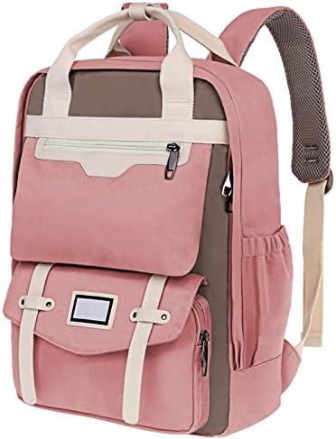 Lovvento Sevimli genç kız için sırt çantası, Kawaii Hafif Su Geçirmez Laptop Sırt Çantası Seyahat Kolej gizli sakli Konusmalar