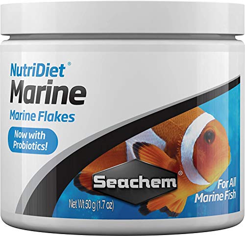 Seachem, Nutridiet Deniz Gevreği, Probiyotikli 50 G / 1.8 oz