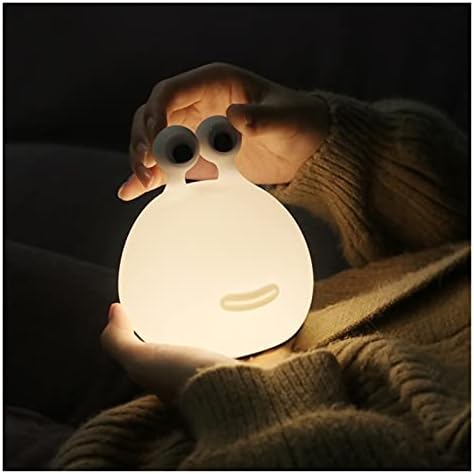 Xue Mei Zi Sevimli Gece Lambası ile Çocuklar için Kontrol Squishy Silikon Bebek Kreş Gece Lambası Şarj Edilebilir Lamba için