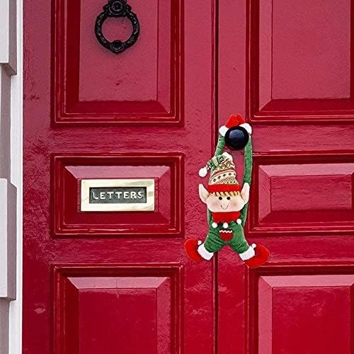 Noel Elf Kapı Asılı Noel Kırmızı Bebek Kolye Perde Toka Noel Ağacı Silindir Şapka Noel Ağacı Kolye Tatil Parti Ev Dekorasyon