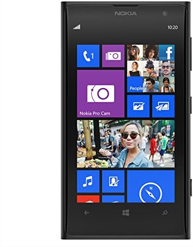 Nokia Lumia 1020 RM-877 GSM Unlocked 32GB Windows 8.1 4G LTE Akıllı Telefon-Siyah (Uluslararası sürüm, Garanti Yok)