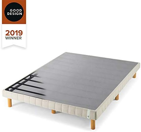 ZİNUS İYİ Tasarım Ödülü Sahibi Justina Metal Yatak Vakfı / 11 İnç Platform Yatağı / Kutu Yay Gerekmez, Kaliforniya Kralı