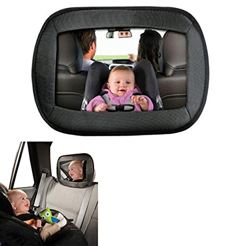 Ekstra Büyük Bebek Arka Koltuk Aynası, Arkaya Bakan Araba Koltukları Büyük Geniş Görüş güvenlik aynası Bebek Bebek Çocuk için