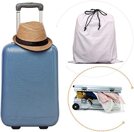 10 Paket Pamuk Nefes İpli Toz Kapakları Büyük Bez saklama çantası Dize Çanta Çanta Çantalar Ayakkabı