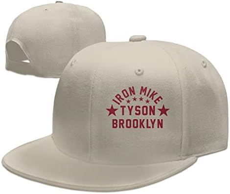 Demir Mike Tyson Brooklyn beyzbol şapkası güneş şapkası Kadın Erkek Siyah