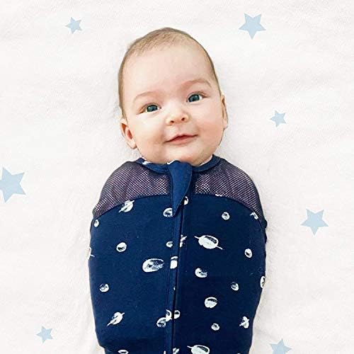 En Mutlu Bebek Sleepea 5 Saniyelik Kundaklama - %100 Organik Pamuklu Bebek Kundaklama Battaniyesi - Doktor Tarafından Tasarlanan