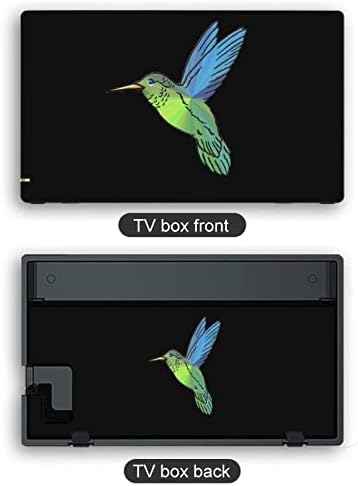 Karikatür Hummingbird Anahtarı Sticker Pretty Desen Tam Wrap Cilt Koruma için Nintendo Anahtarı için Anahtarı