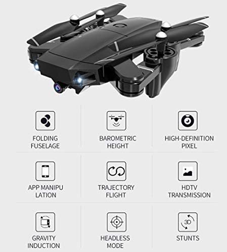 Kamera ile Drone 4 K Katlanabilir RC Quadcopters 1080 P SX20 2.4 GHz Uzaktan/Telefon/Tablet Kontrollü RTF Multicopters ile