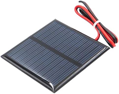Pil Cep Telefonu Şarj Cihazları için Mini Güneş Paneli DIY Taşınabilir Güneş Pili, G 5.5 V 60x60mm