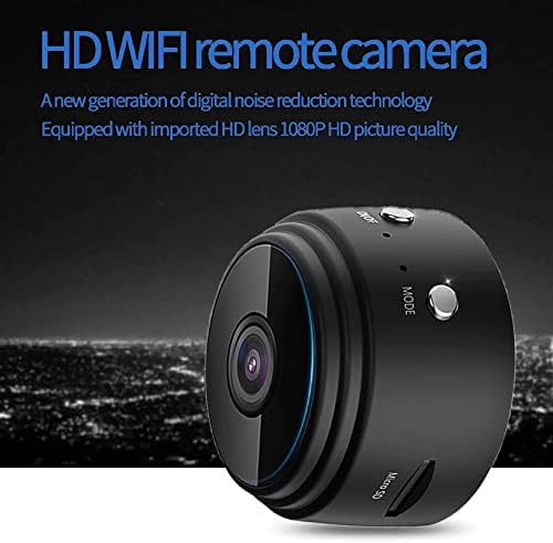 Ses ve Video ile Gizli Mini Casus Kamera Cep Telefonu Uygulaması ile Canlı Yayın WiFi Kablosuz Kayıt-1080P HD Mini Dadı Kameraları