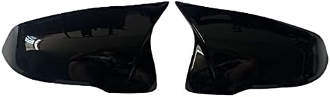 Parlak Siyah Yan Kanat Ayna Kapağı dikiz Aynası Kılıf Kapak Yedek Kapaklar Kabuk Trim, BMW X1 için F48 F49 X2 F39 Z4 F52
