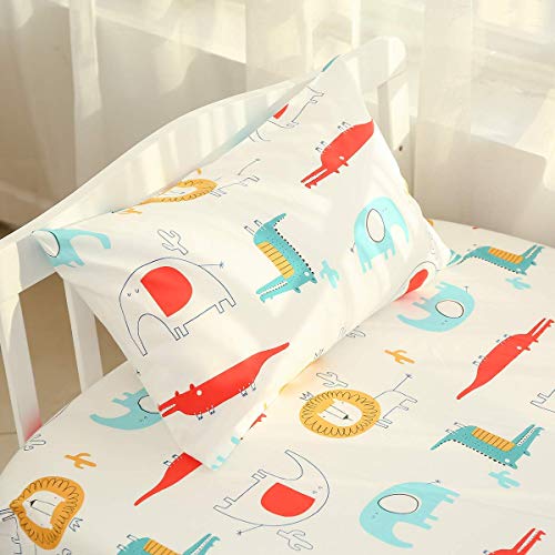 Beşik Yastık Kılıfı - 13x18 Seyahat Kreş yastık kılıfı Çocuklar için Yastıklar 2 Paketleri Bebek Yatak yastık kılıfı için Erkek